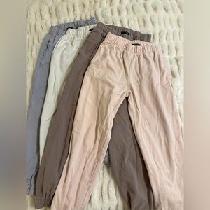 Brandy Melville Rose Sweatpants Bundle